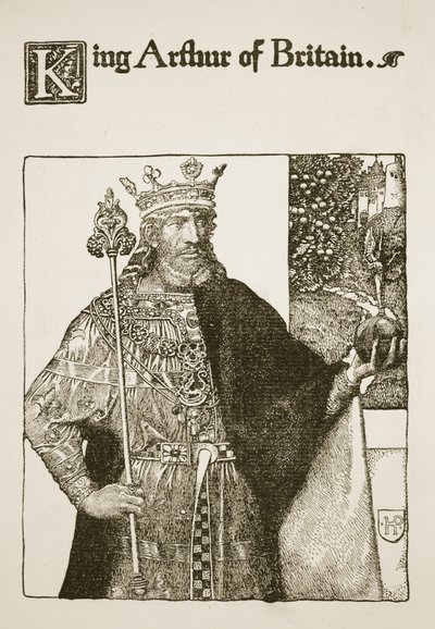 King Arthur of Britain, Illustration from 